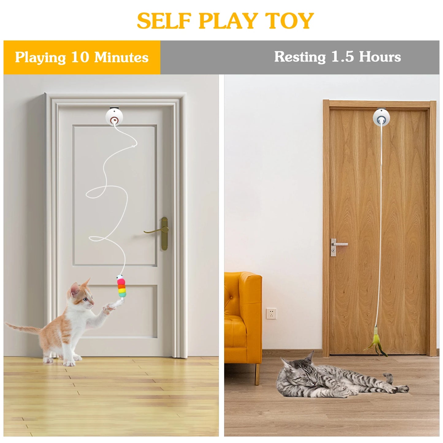 Door Hanging Cat Toy